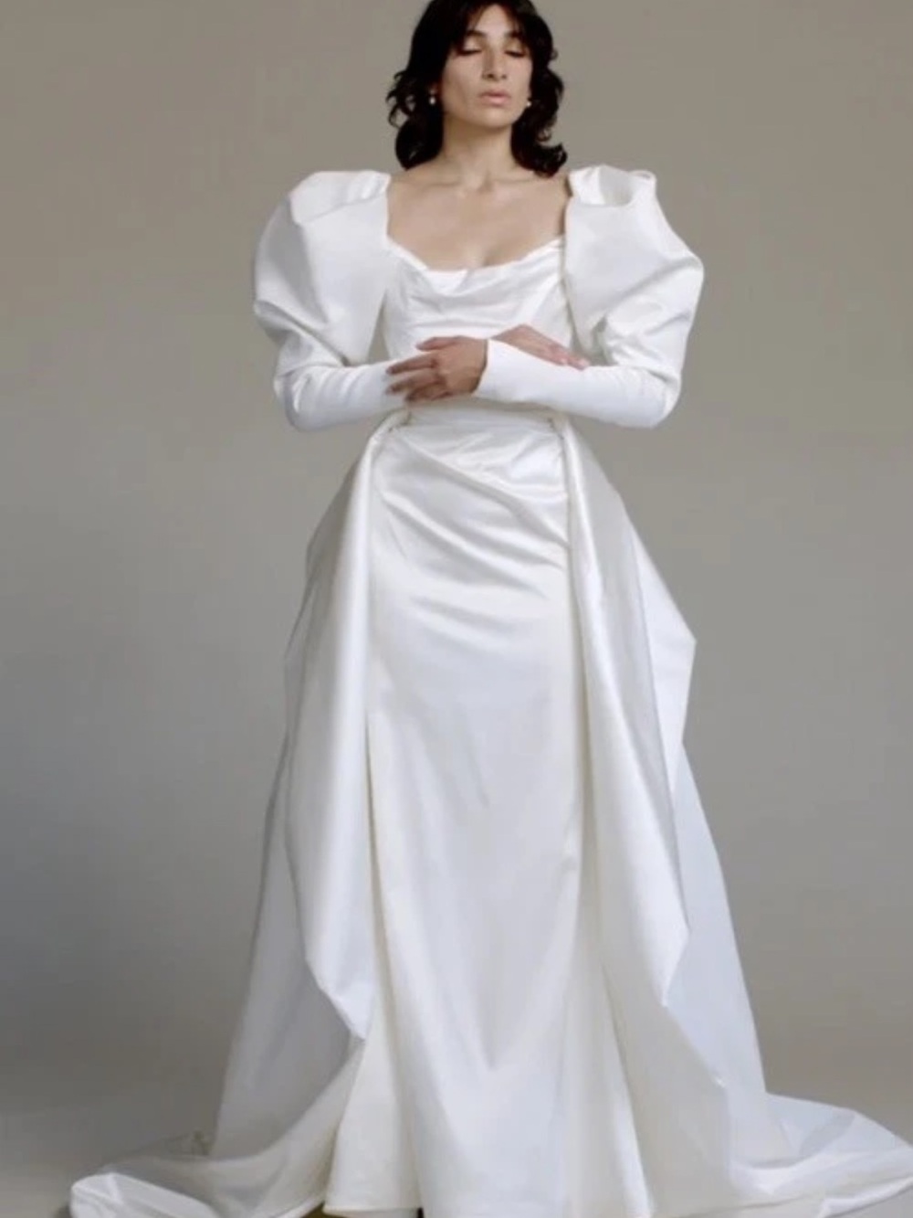 NWOT Vivienne Westwood Elizabeth detachable bridal sleeves